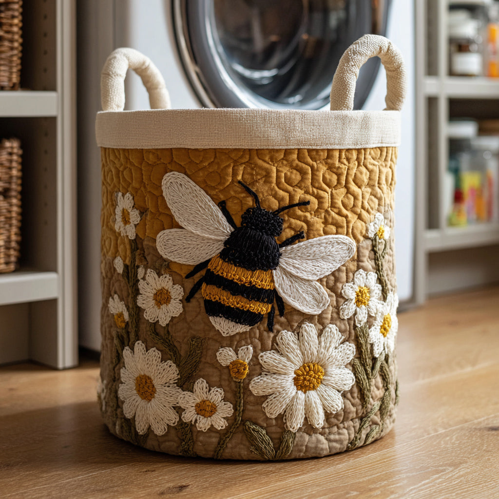 Daisy Bee Laundry Basket - 2