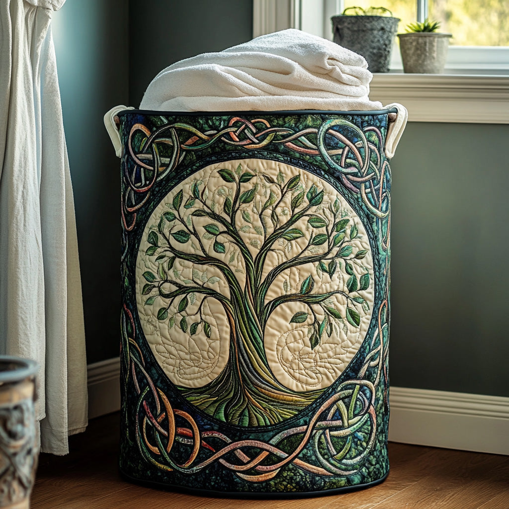 Eternal Roots Laundry Basket - 2