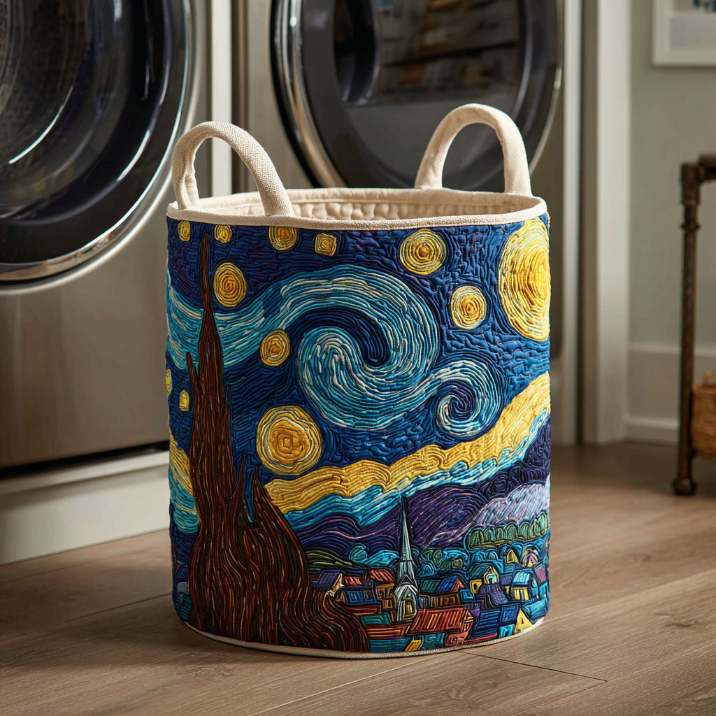 Starry Night Laundry Basket - 2
